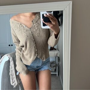 Detailed sweater